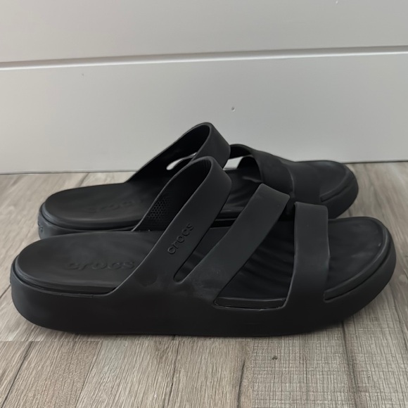 CROCS Black Sandals Minimalist Comfort - Picture 2 of 3